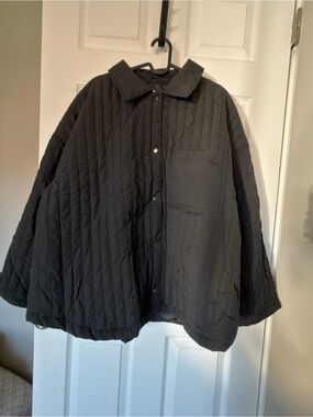 Women’s Old Navy Black Plus/Over Size Lightweight Quilted Jacket - XXL